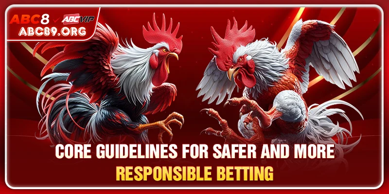 Core guidelines for safer and more responsible betting