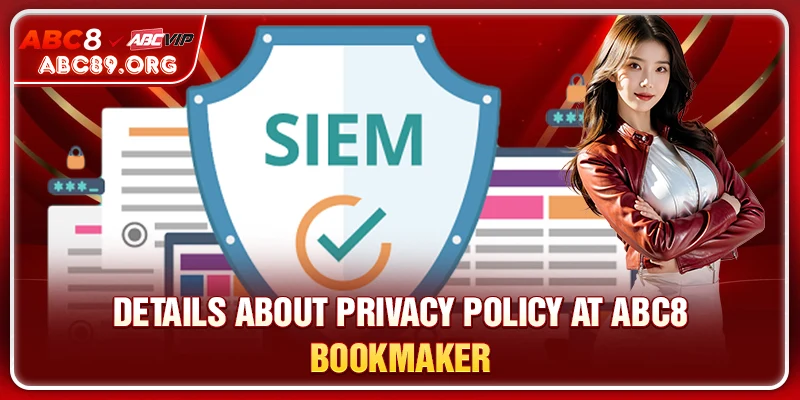 Details about PRIVACY POLICY at ABC8 bookmaker