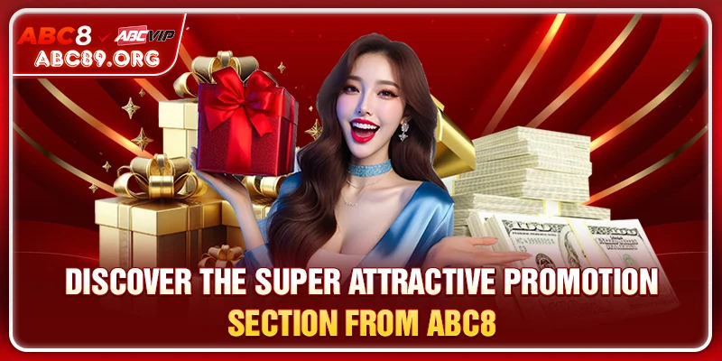 ABC8 PROMOTIONS - Cashback program according to member's limit