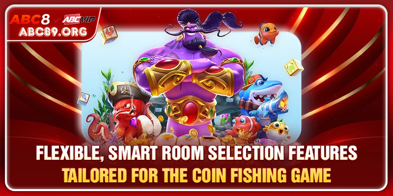 Dynamic and Adaptive Room Selection Options in the Coin Fishing Game